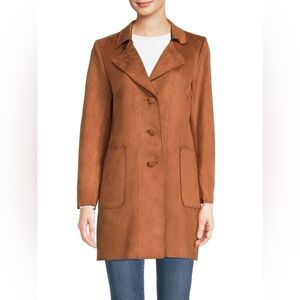 Elegant Brown Trench Coat for Women